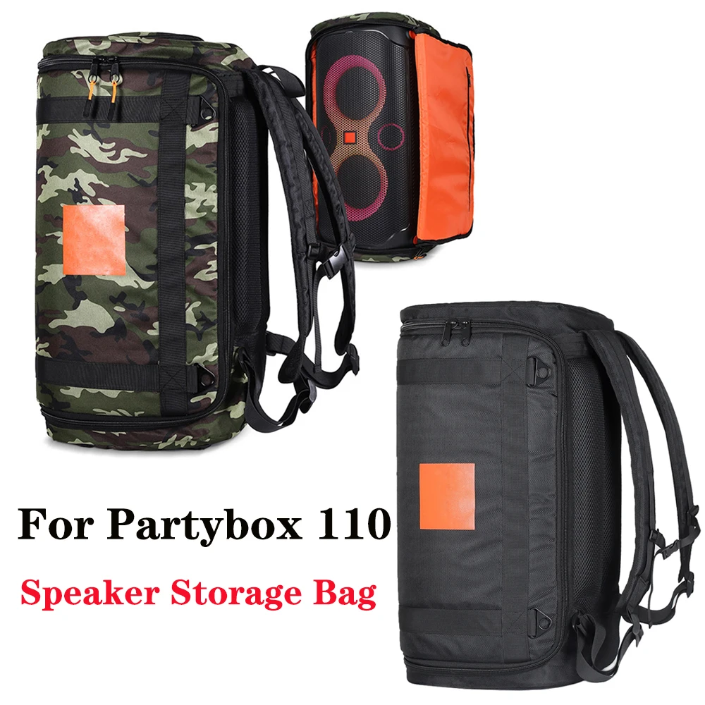 

Portable Speaker Dust Case for JBL PARTYBOX 110 Waterproof Speaker Shoulder Bags Outdoor Large Capacity Speaker Storage Bag
