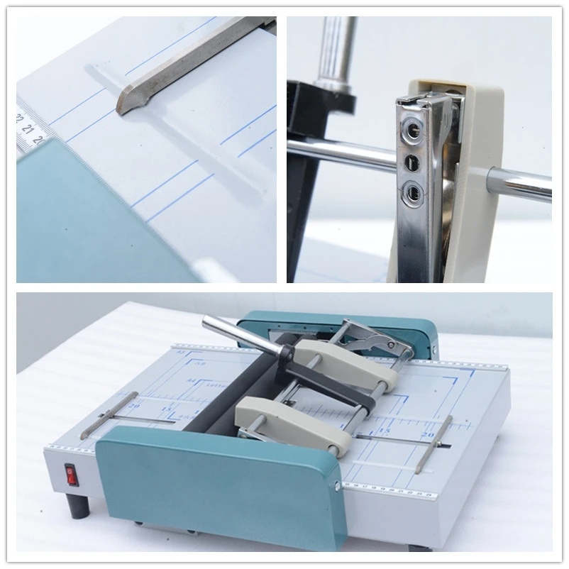 For DX-8200 Office Electric Booklet Maker Wire Booklet Making Machine For Office Equipment Electric Binding Machine Good
