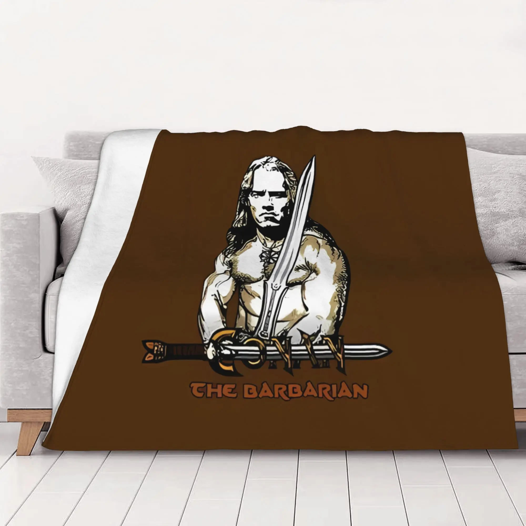 1PC home Cute Room Decor CONAN THE BARBARIAN Blanket Throw Blanket Conan the Barbarian Novelty Warm Blanket All Season