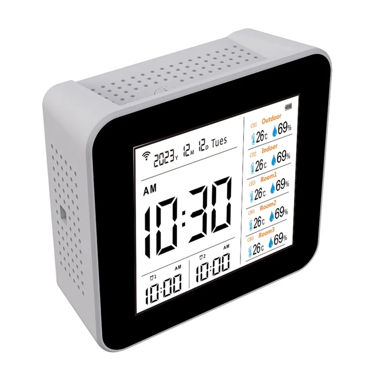 SQPP-13 في 1 Tuya WIFI مقياس الحرارة الذكي الرطوبة داخلي دقيق لقياس درجة الحرارة والرطوبة