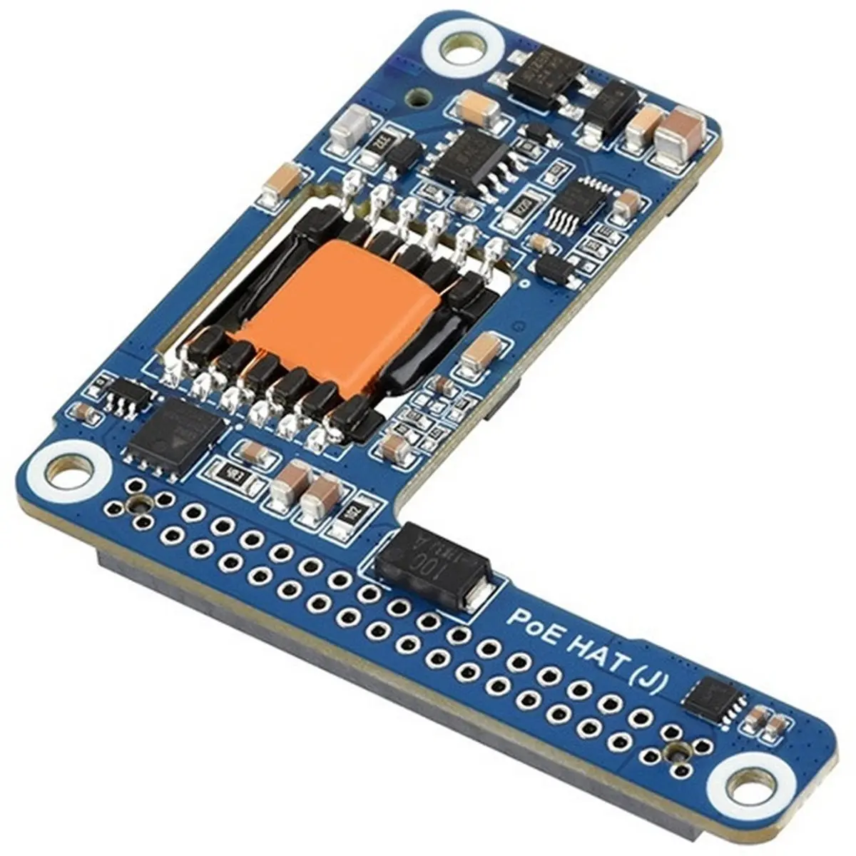 PoE/PoE+ HAT (J) Providing Both Network and Power Supply in One Ethernet Cable for 5/cm 5 Without Housing