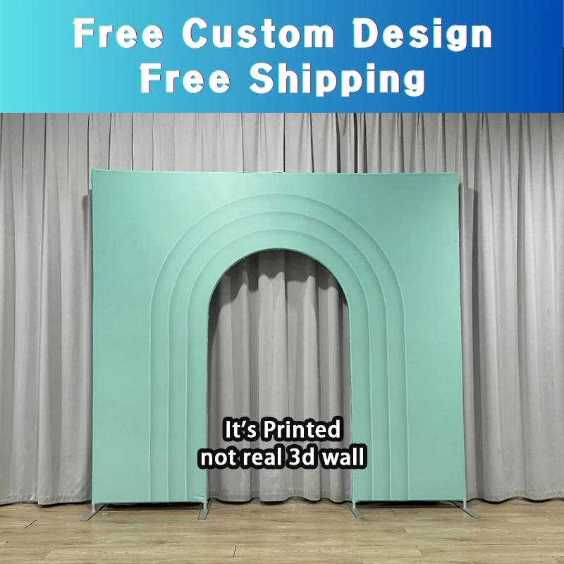 

Aluminium Wedding Arch Background Stands, Photo Booth, Photography Scene, Party Supplies, Welcome Door, 7x7ft, 10x9ft