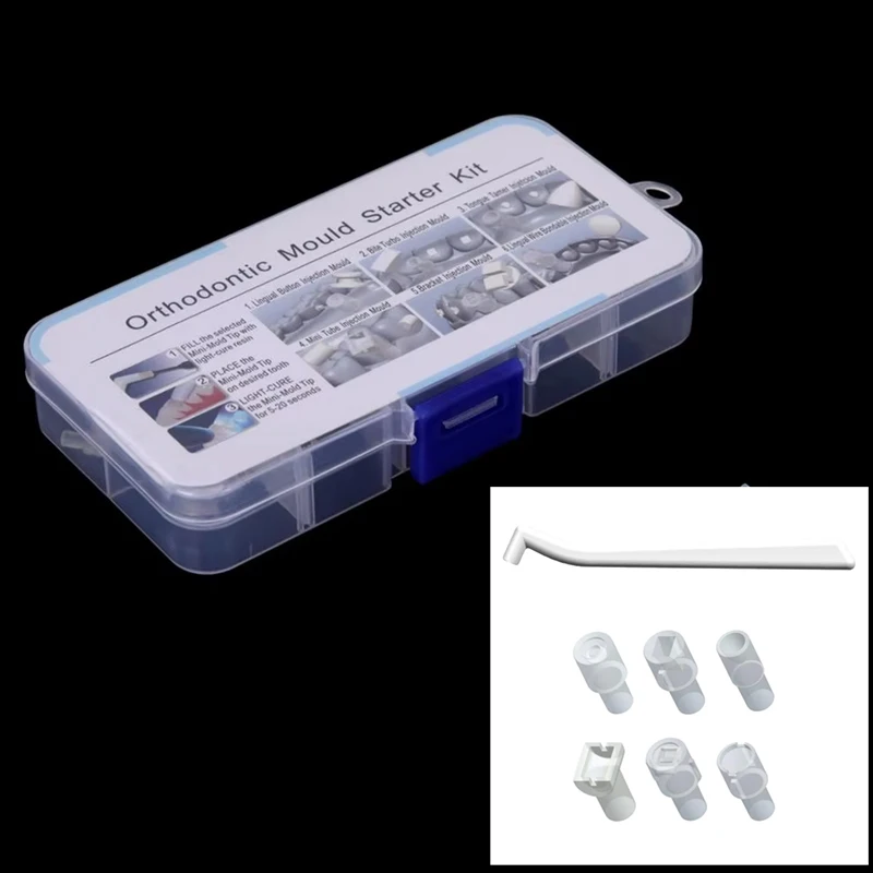 

Dental Orthodontic Mould Starter Kit for Braces Orthodontic Accessories Dentist Tools Injection Mould Bracket for Clinic