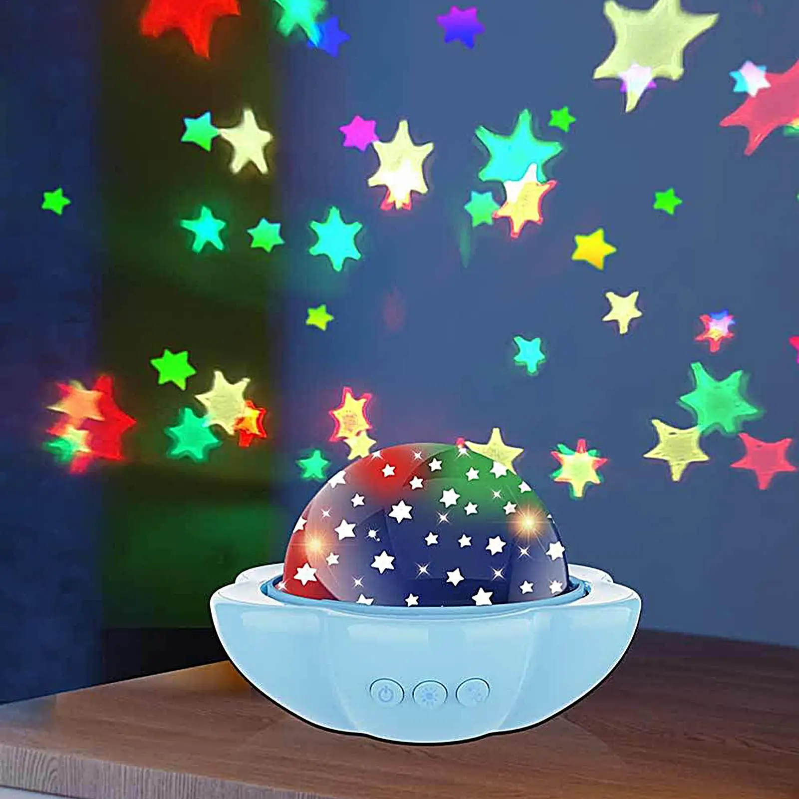 

Night Light Projector For Kids Children Star Projector Night Light Early Learning Toy Interactive LED Projection Lamp For Home