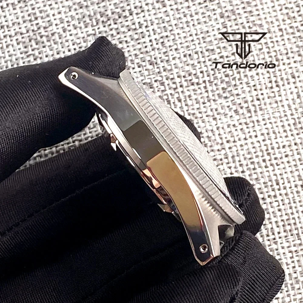 30BAR Waterproof 41mm Dive 62mas Style Watch Case Domed Sapphire Glass Fit NH34 NH35 NH36 ETA2824 PT5000 Miyota8215 821A 8205 - Image 5