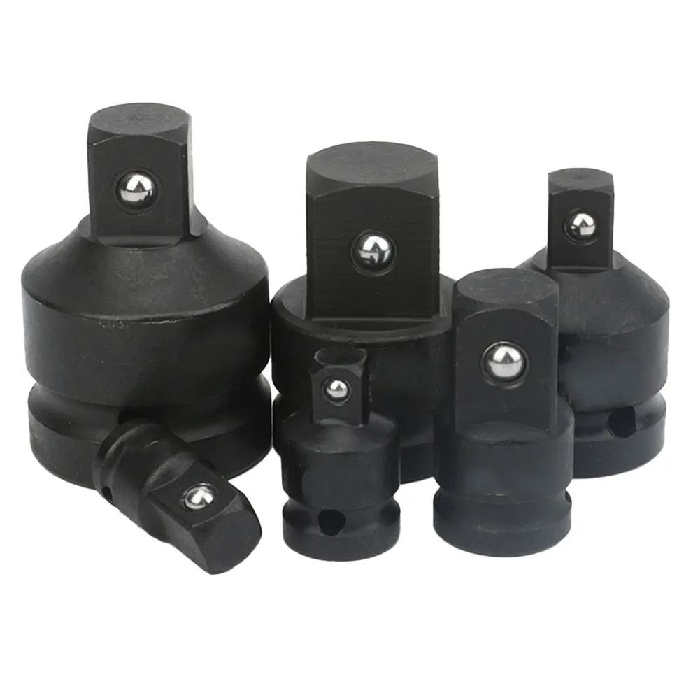 Socket Adaptor Set For Mechanic Use Featuring 1/2 Inch To 3/8 Inch 3/8 Inch To 1/4 Inch And 3/4 Inch To 1/2 Inch Reduction