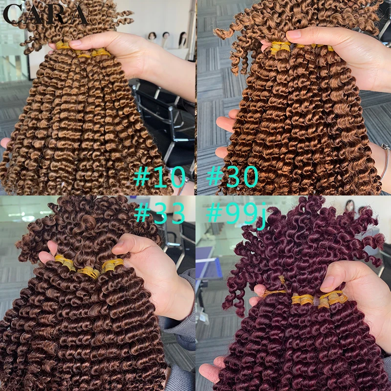 Microlocs Human Hair Extension Bohemian Locks Kinky Curly Bundles Braiding Hair Boho Knotless Twist No Weft Bulk Hair For Braids