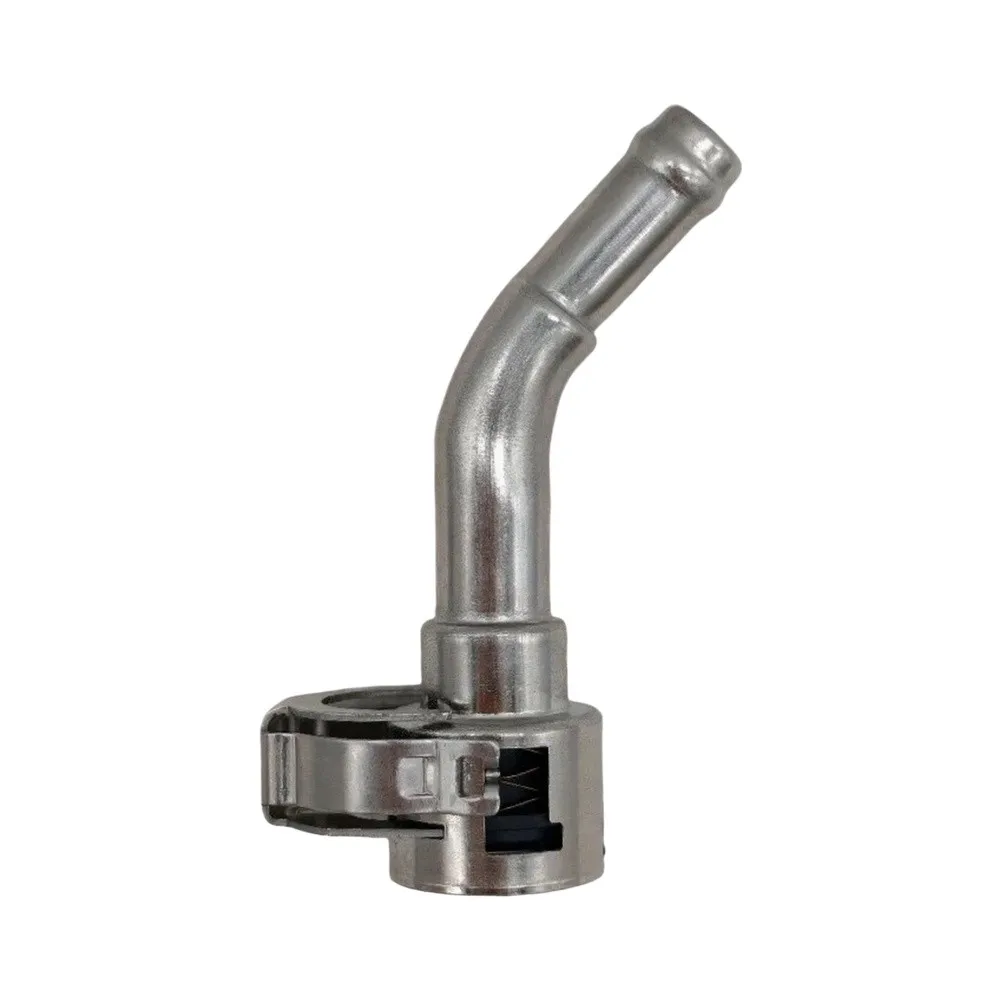 9.49mm Metal Fuel Pipe Connector Supporting Multiple Routing Options Including 45 Degree Bend and Linear 180 Degree Fit
