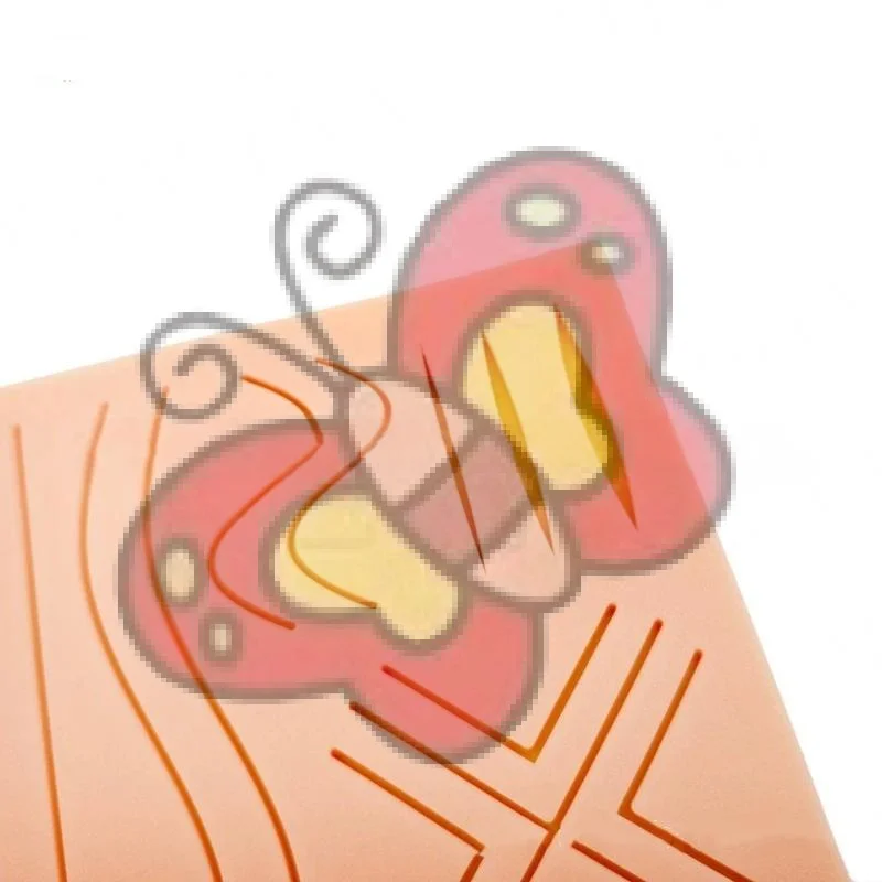 

Durable Silicone Skin Suture Practice Pad Realistic 3 Layers Wound Operate Pad For Training Practice Medical Tattoo Supplies