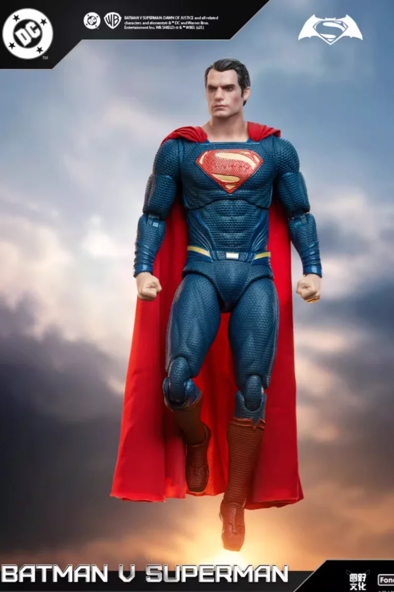 Nuovo Fondjoy Batman Vs Superman Dawn Of Justice Action Figure Bvs Blindato Batman E Superman 2.0 Set Modello Limitato Raccogliere Giocattolo