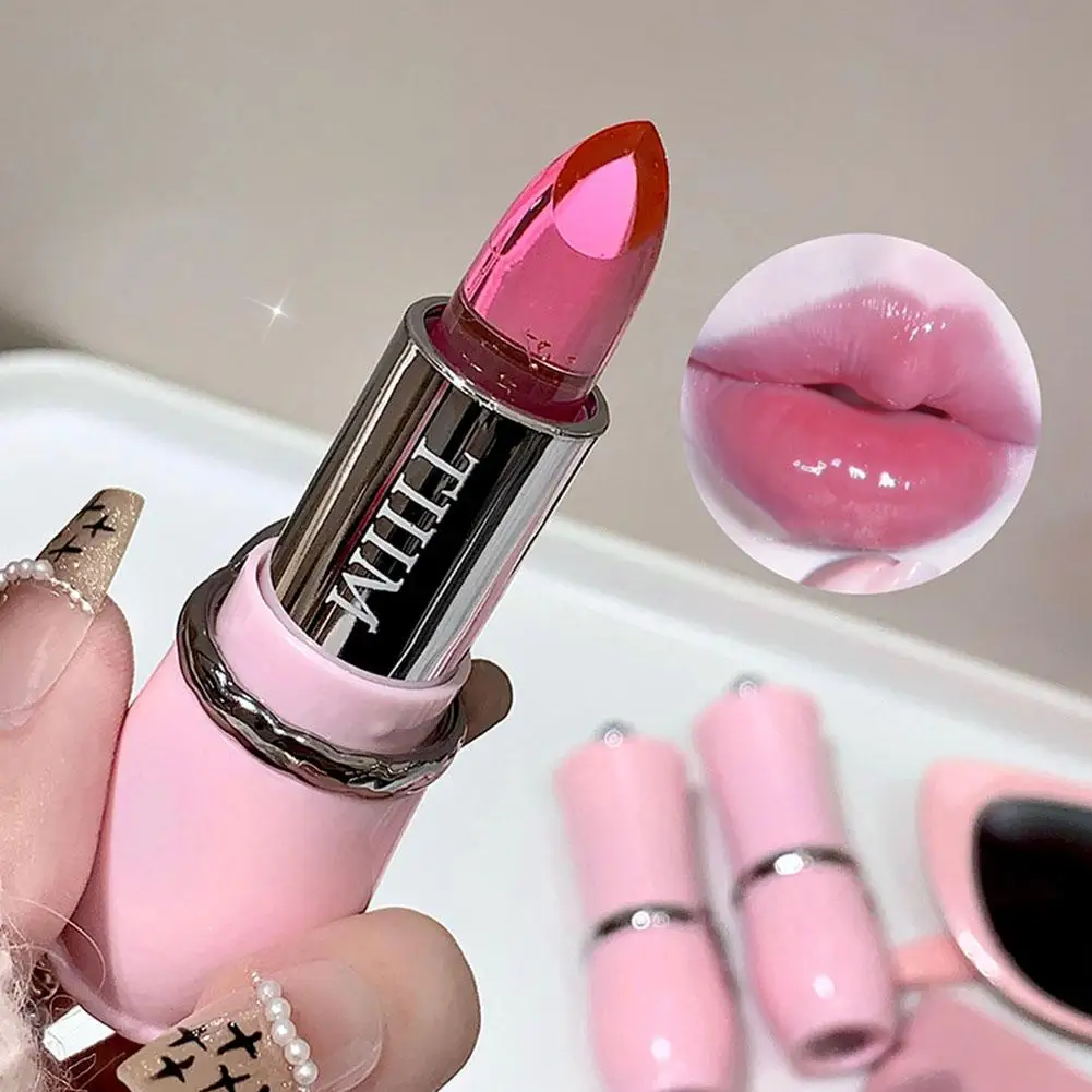 Temperature Sensory Lipstick Magic Transforming Color Long Lasting Hydrating Jelly Lip Balm Warm Change Makeup Lips Balm