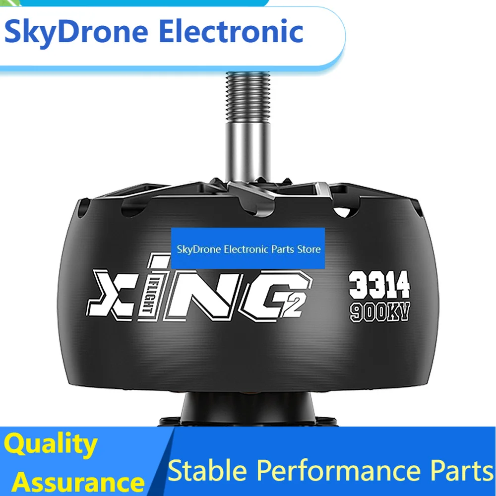 SkyDElIFlight XING2 3314 900KV Cinelifter Brushless Motor 6S Lipo 5mm Shaft Compatible 10-13inch Propeller For RC FPV Freestyle