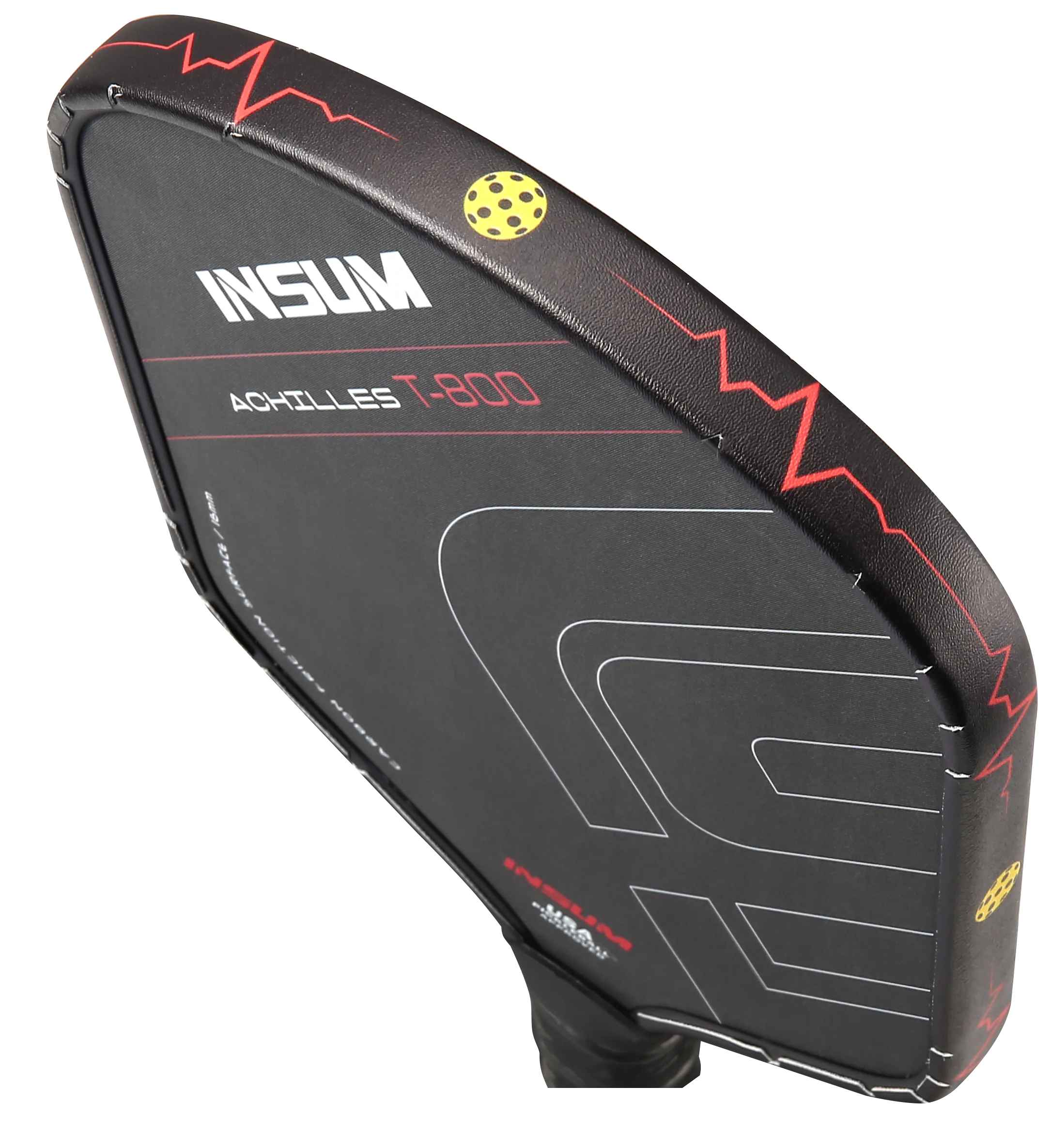 

INSUM 2 Pack Pickleball Paddle Edge Guard Tape Curved Edge Protection No Wrinkling Perfect Fit for Sports Equipment