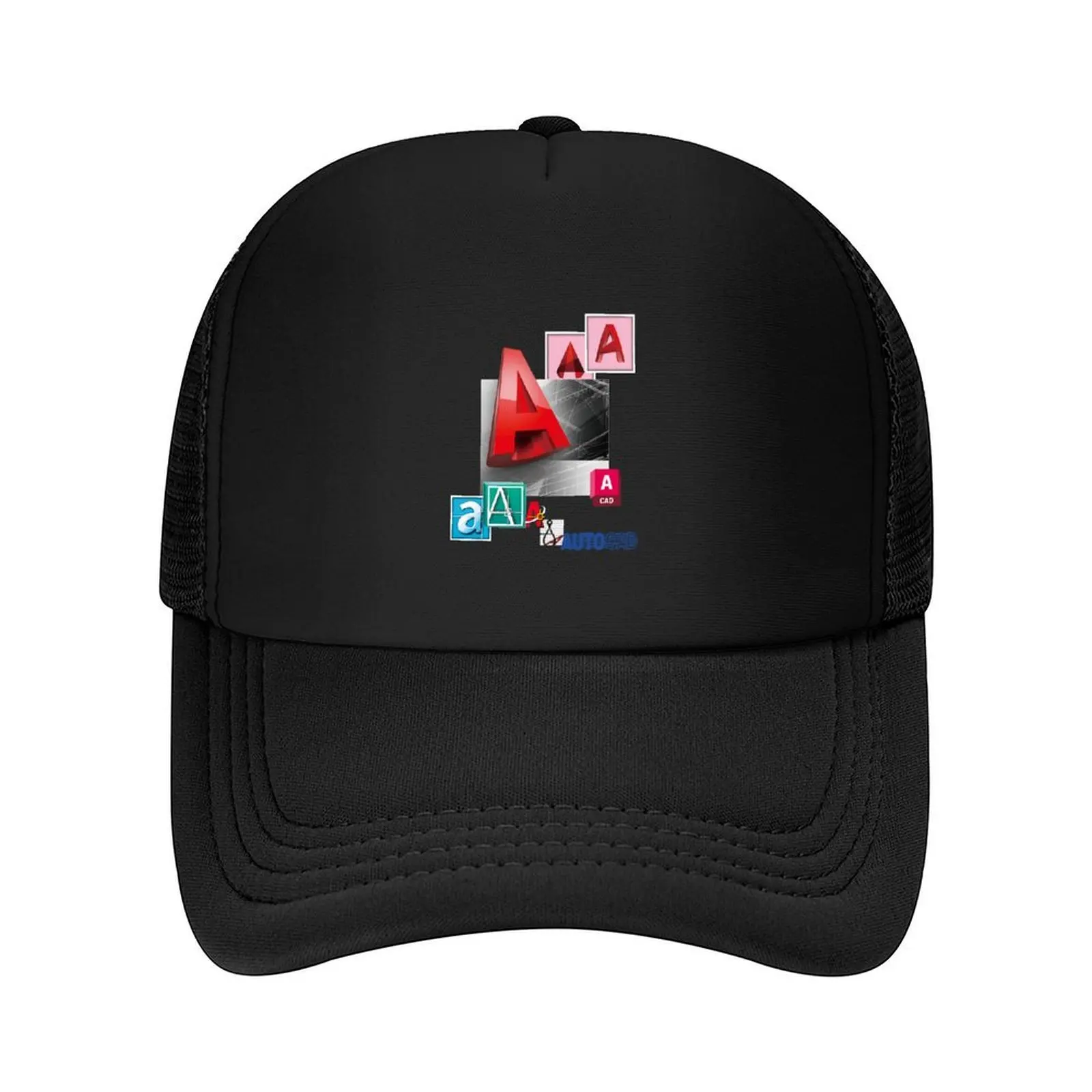 

AutoCAD Logo History Baseball Cap Custom Cap Anime Hat Luxury Cap Luxury Hat Women Men's