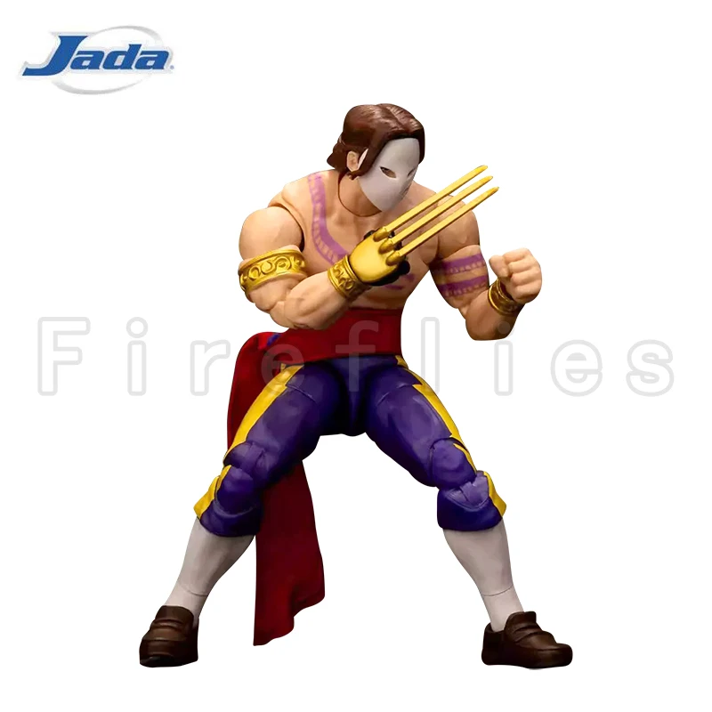 

6inches Jada Toys 1/12 Ultra Street Fighter II: The Final Challengers Vega Anime Model For Gift