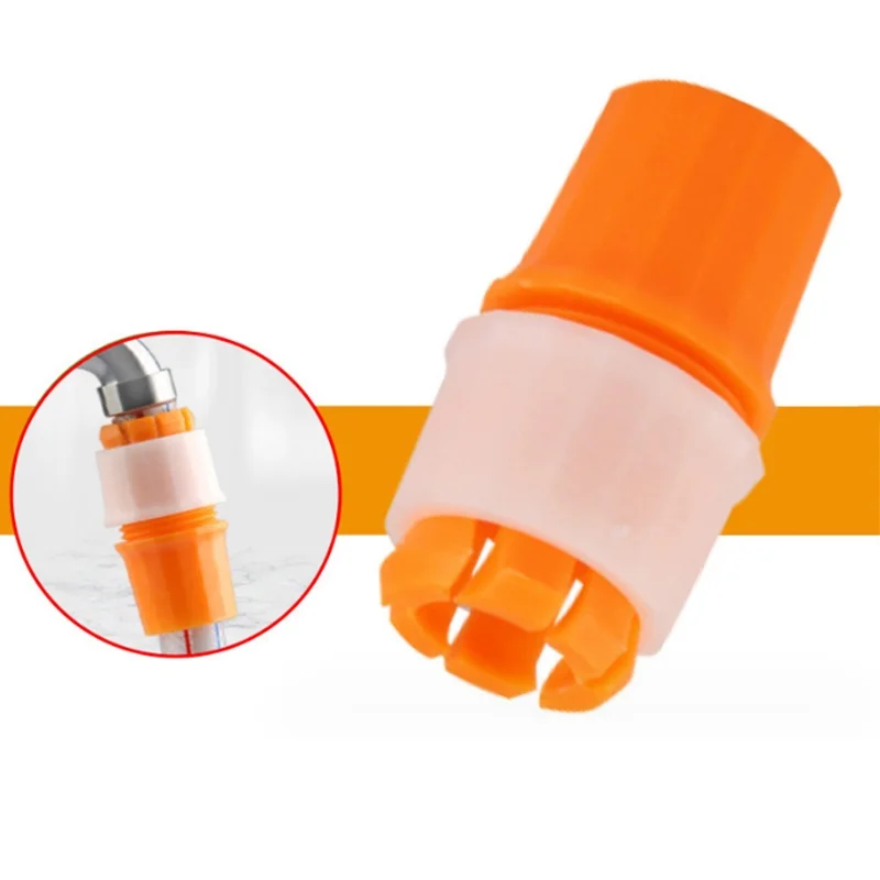 Faucet Connector Mangueira para Hard Pipe Adapter, Quick Connector, Mesh Pipe Connection, Connecting Pipe Fittings