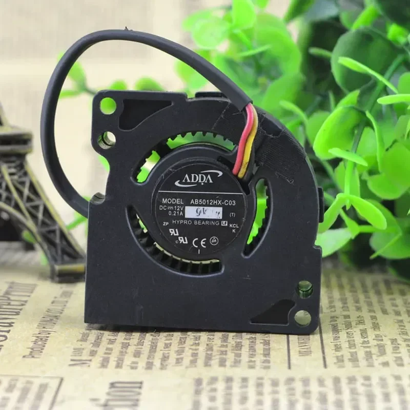 New Original Projector Cooling Fan for ADDA AB5012HX-C03 5020 12V 0.21A 5CM