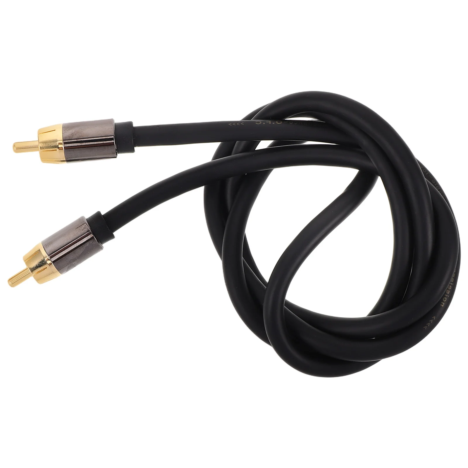 

Replaceable Coaxial Audio Cable Single Rca Universal Audio Video Converter Car Speaker Amplifier Cable Vcr Cables