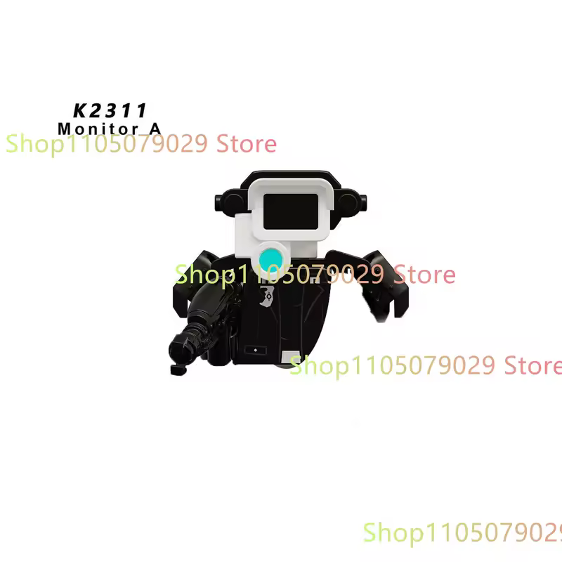New KDL SWAT Skibidi Toilet Man Figures Anime Block Toys TvMan Titan Cameraman Speakerman Bricks Model Toy Birthday Gift - Image 81