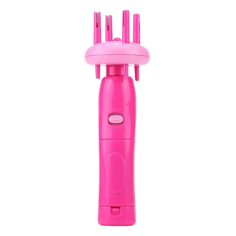 Women Portable Electric Automatic Diy Hairstyle Tool Braid Machine Hair Weave Roller Twist Braider Device Kit