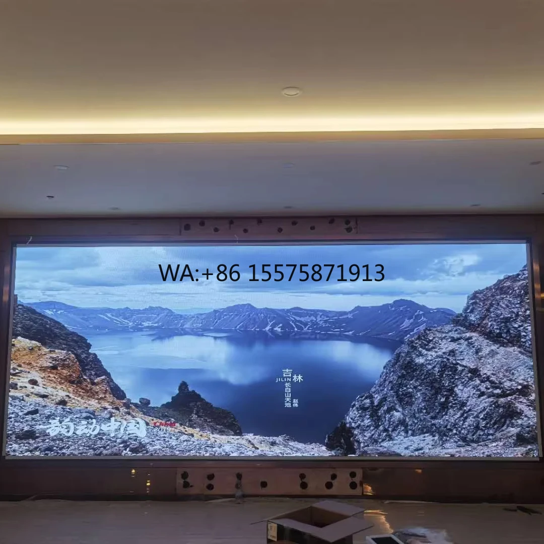 Large Indoor LED Display Video Wall High-Definition P1.53 with Durable Screens Led Display Screen Indoor