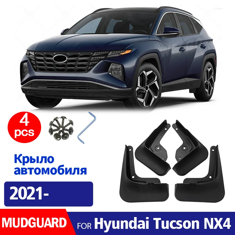 

FOR Hyundai Tucson NX4 2021 2022 2023 2024 2025 Mudguard Fender Mud Flap Guards Splash Mudguards Car Accessories Auto Styline