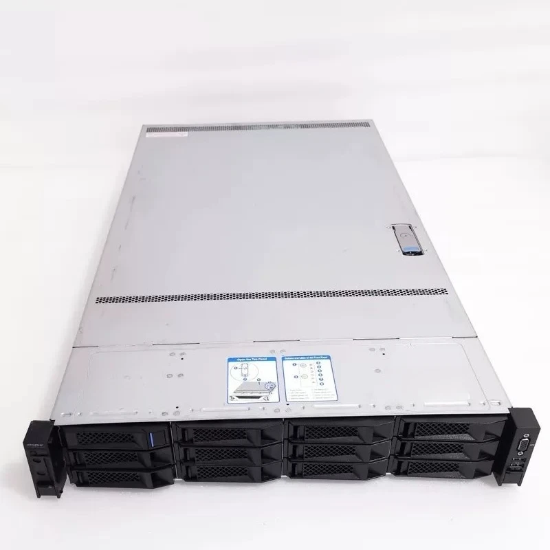 12 Bay Rack Server Case, 3647 Socket Mainboard, U.2 Compatible Enterprise Storage Housing
