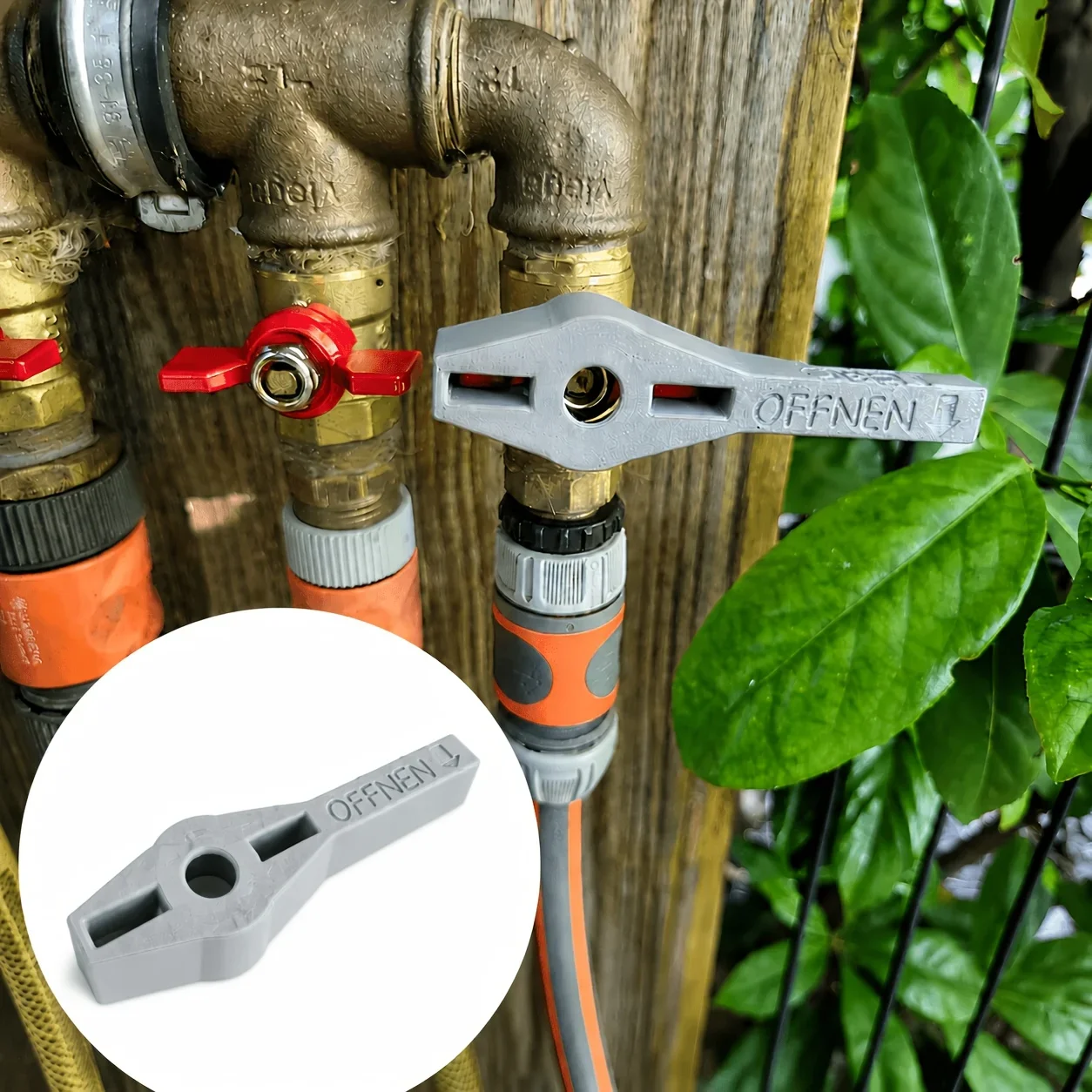 Universal Plastic Drain Valve Lever Assist Tool for Easily Turning Rusted and Stuck Valves, Water Supply Pipe Valve Wrench