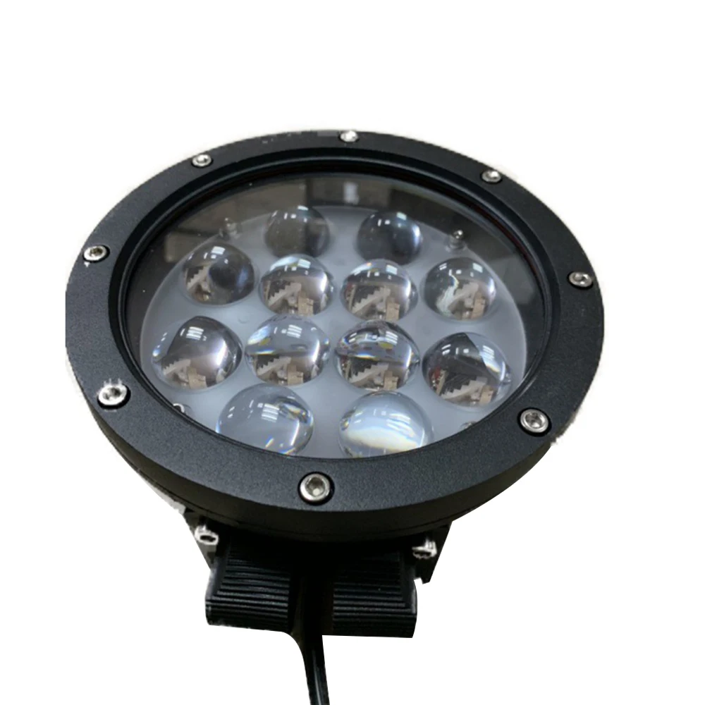 7-Zoll-4D-LED-Arbeitsscheinwerfer für Offroad-SUV-LKW, Nebelscheinwerfer, LED-Spotlichter, hochhelle Arbeitsleuchten – Detail 4