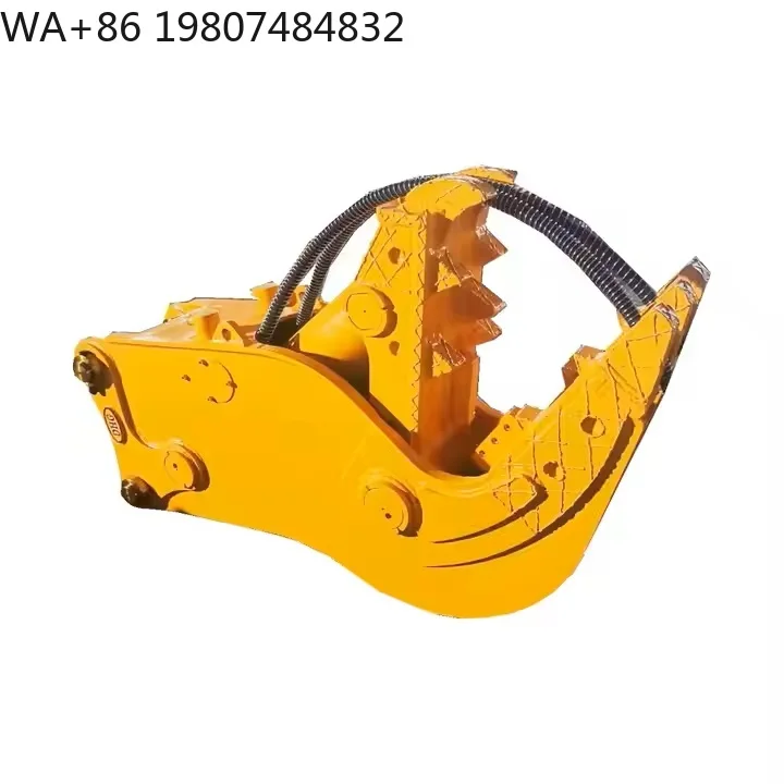 

Heavy Duty Hydraulic Crusher Shear Pliers Professional Excavator Attachment High Efficiency Concrete Breaking Tool for