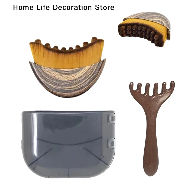 Pędzle do konturowania linii żylakowej twarzy i ciała, masażer do drenażu limfatycznego podbródka i linii żuchwy, narzędzie kosmetyczne do modelowania i łagodzenia zmęczenia.