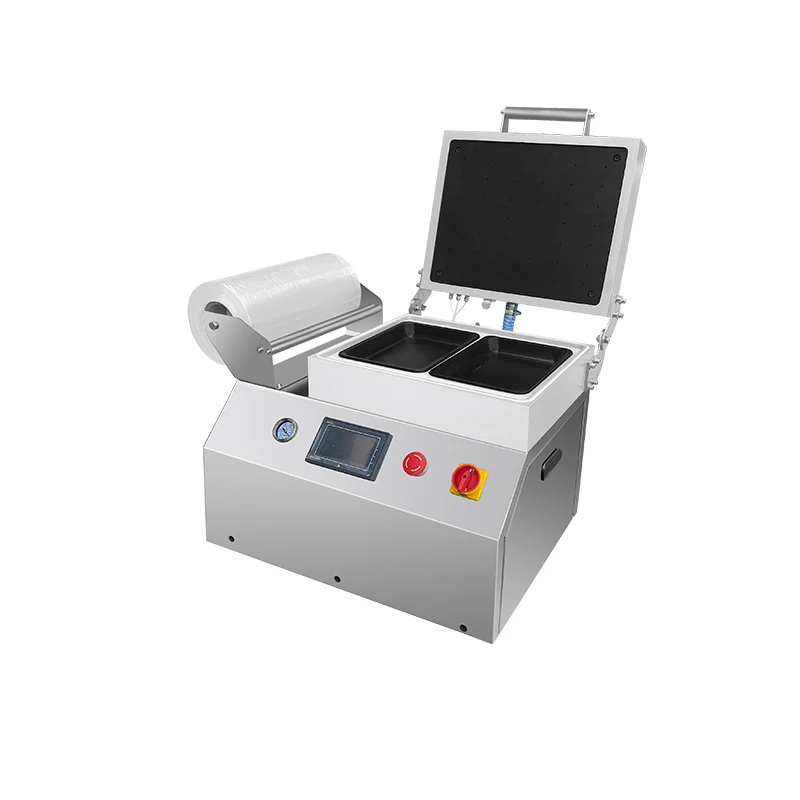 

Automatic Continuous Vacuum Sealer Skin Packing Machine Commercial for Food