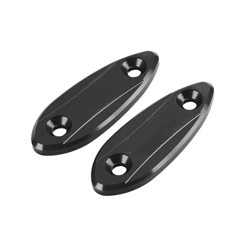 Mirror Hole Decorative Cover Rearview Base baffle Eliminators Cap For KAWASAKI Ninja400 Ninja650 2016-2024 NINJA 400 650