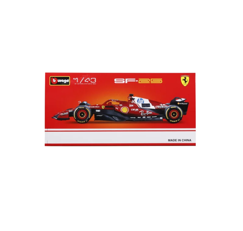 2025 Bburago 1:43 SF25 Ferrari SF23 Formula ONE SF24 #16 Alloy Toy