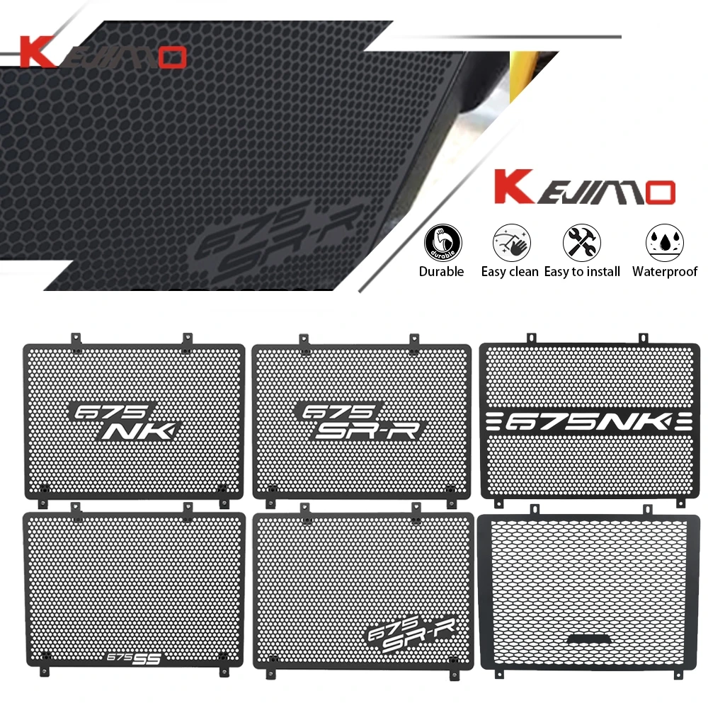 

Motorcycle Radiator Grille Guard Protector Cover FOR CFMOTO CF MOTO 675NK 675 NK 675 2024-2026 Radiator GUARD Fuel Tank Protect