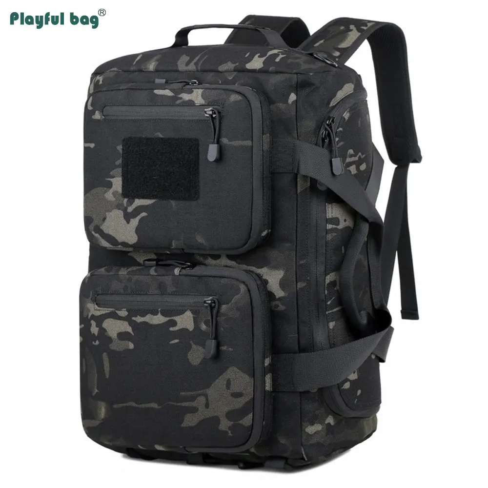 Outdoor Sports 3D Multifunctional Bag Camo Backpack Travel Luggage HandBag Tactical Men's Shoulder Bag Laptop Storage AVA230