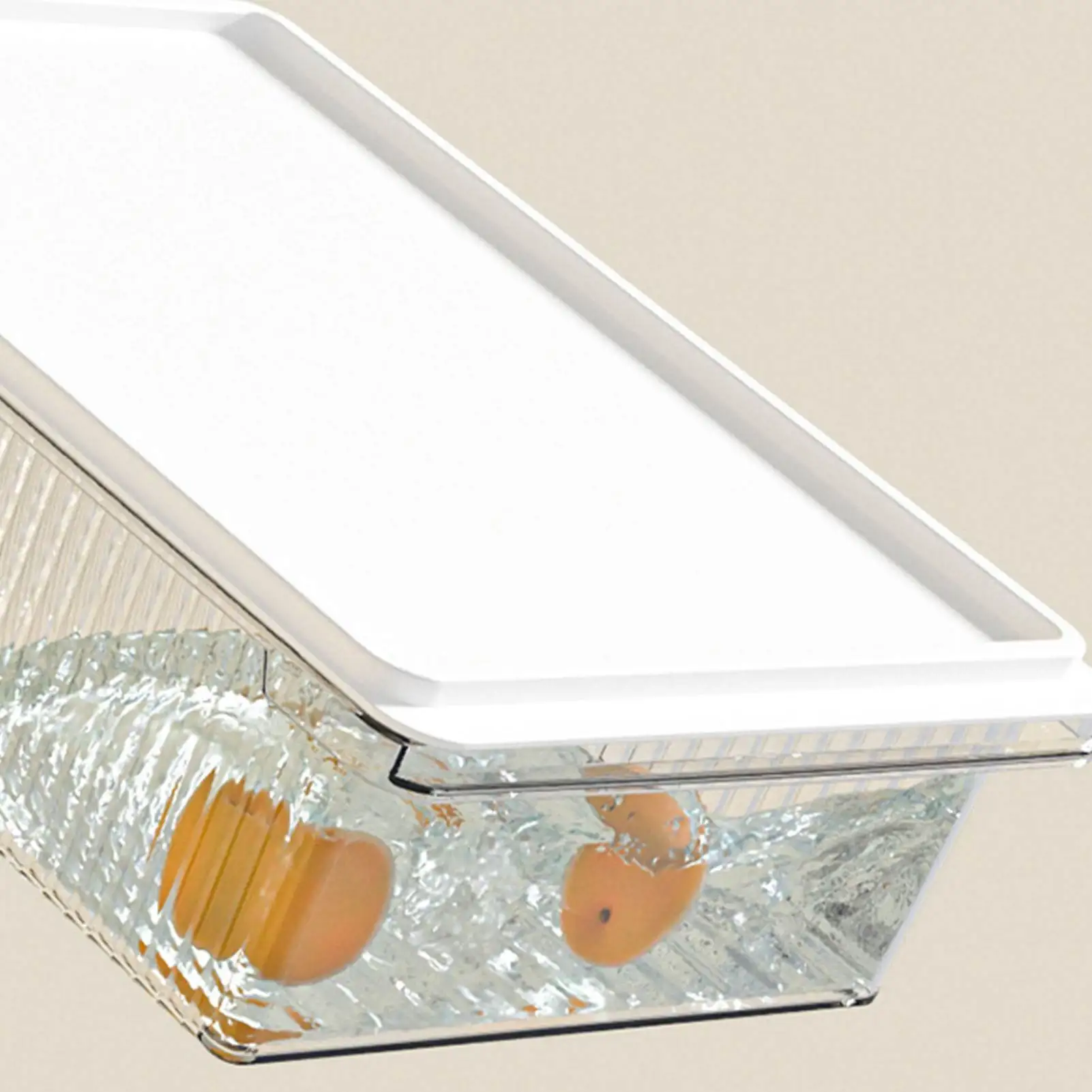 4L Food Storage Box with Lid Plastic Refrigerator Organizer Freshness Keeping Meat Preservation Box for Home Kitchen