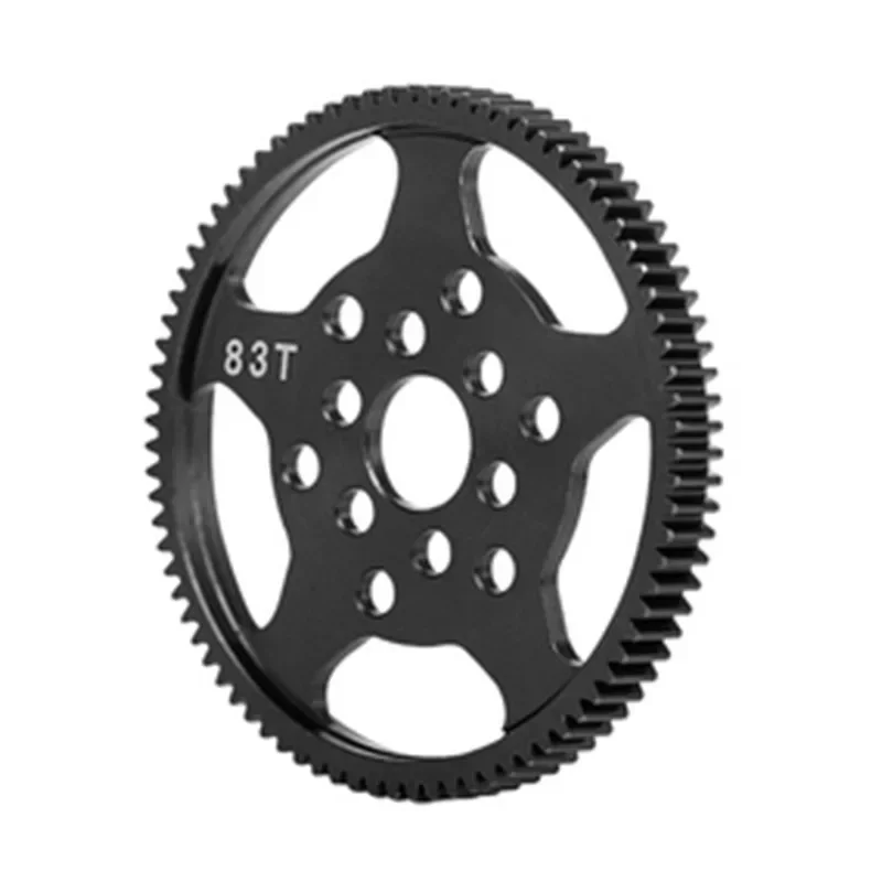 เกียร์ Spur Gear Mount & เหล็กเสริมสร้าง 83T ฟันขนาดใหญ่สําหรับ 1/10 RC Crawler รถ Tamiya CC02 วิทยุควบคุมของเล่น