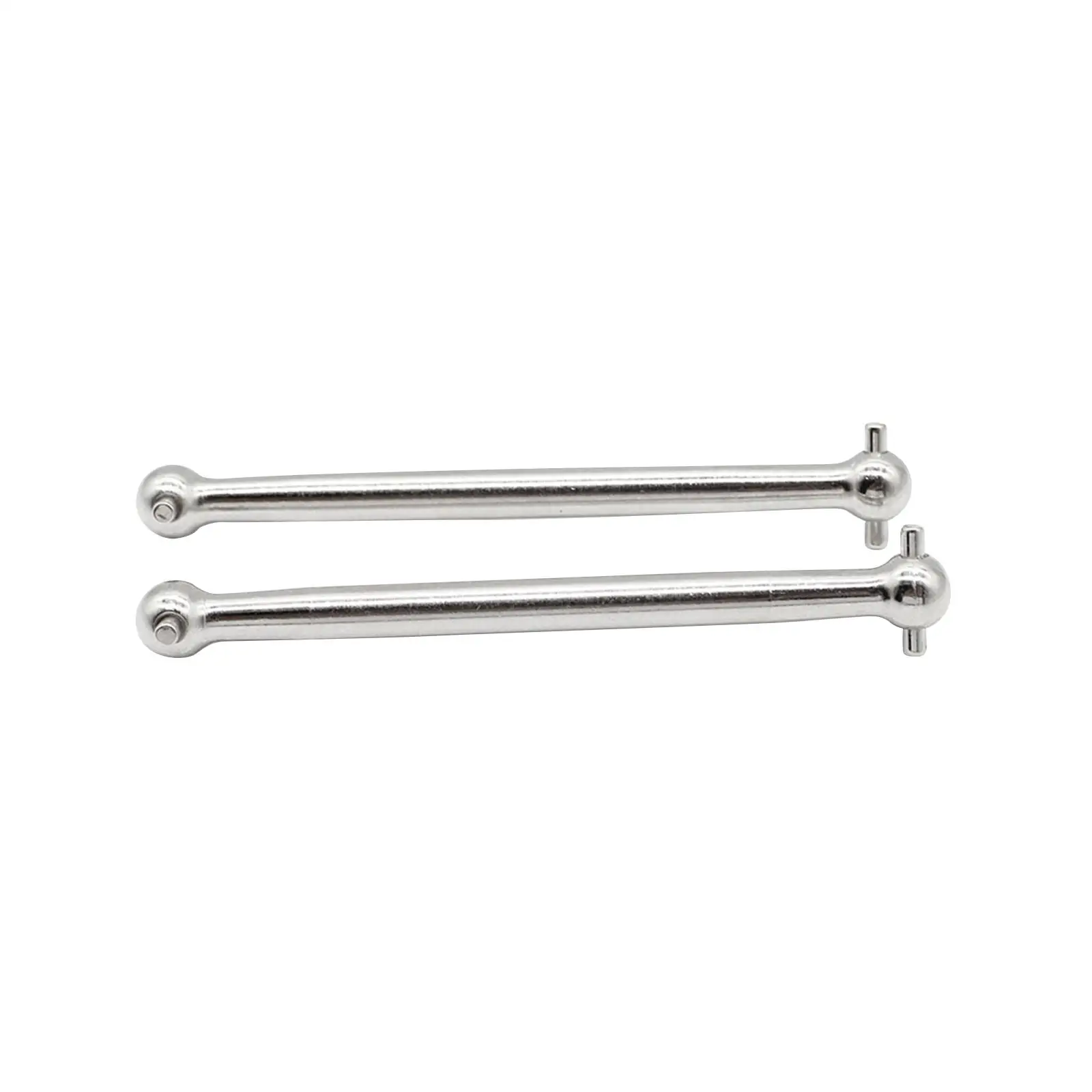 2Pcs Dog Bone Shafts Set, RC Car Joint Shaft for Spielzeug 124008 1/12 RC Truck Parts