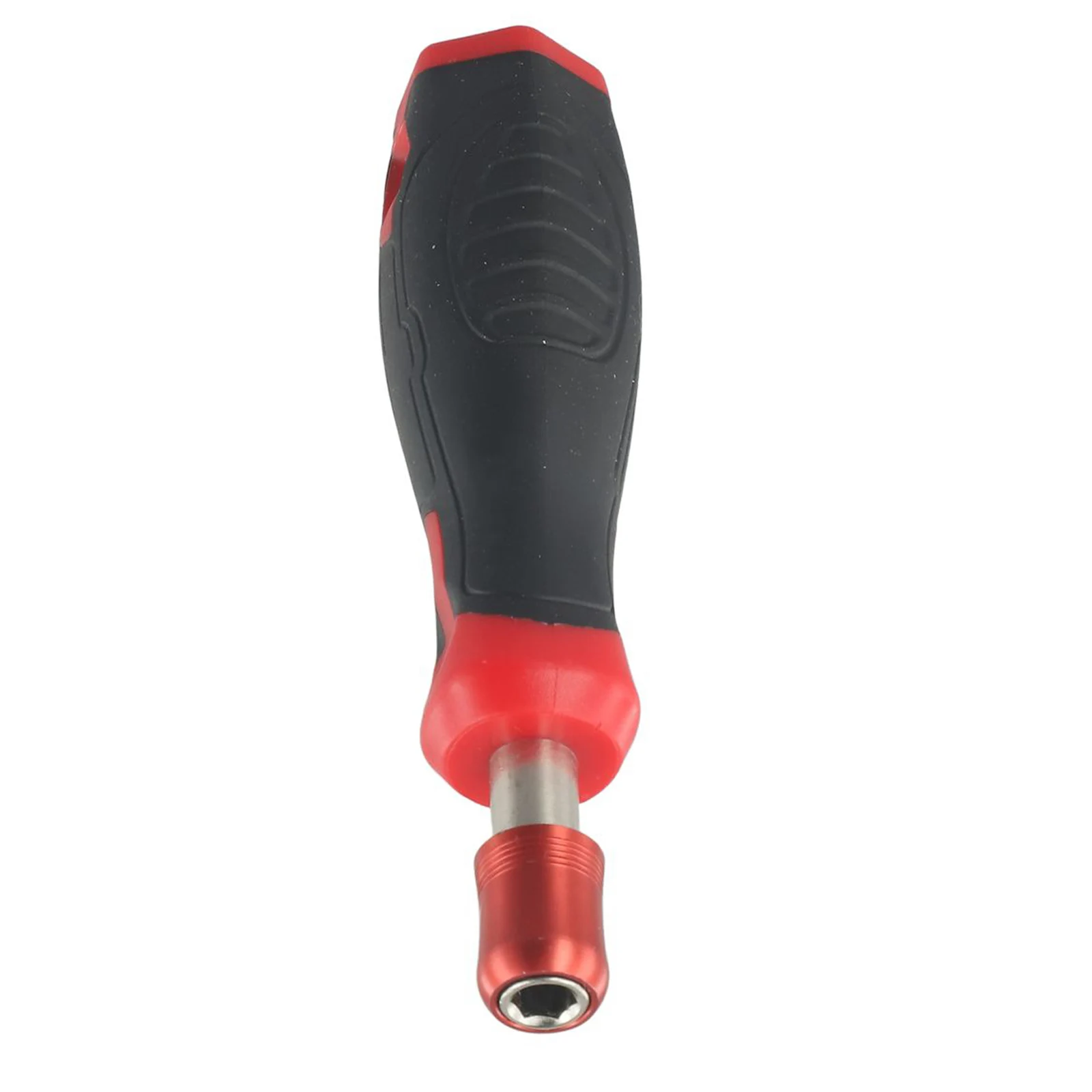 

For Furniture Screw Driver Handle Screwdriver Handle Chrome Vanadium Steel Rubber Length 135mm Red Black Rod-Length 33mm