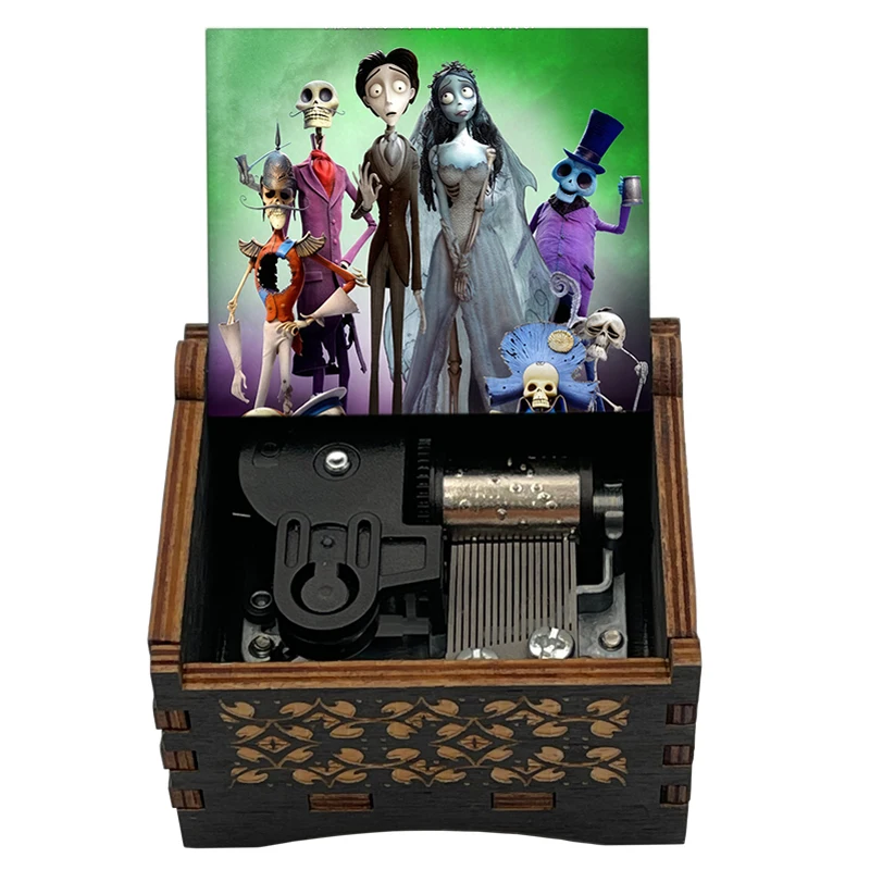 Song《Victor's Piano Solo》Adaptation 18-Tone Wooden Music Box Home Decoration Ornaments Holiday Party Gifts For Friends ﻿