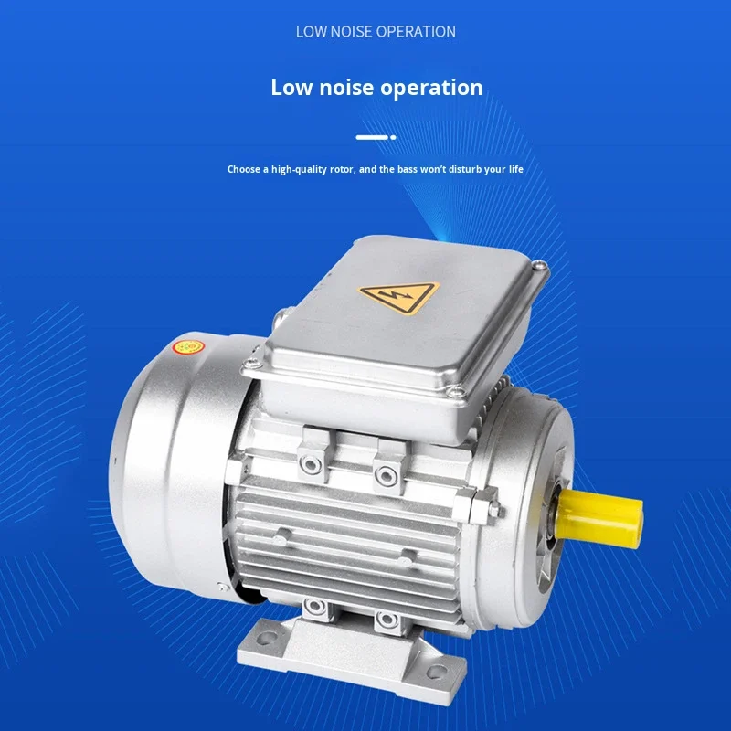 ML Single-Phase Asynchronous Electrical Motors Dual-Value B3 Pure Copper Aluminum Shell IE4 Motor 2-Pole 4-Pole 115/120V/ 220V