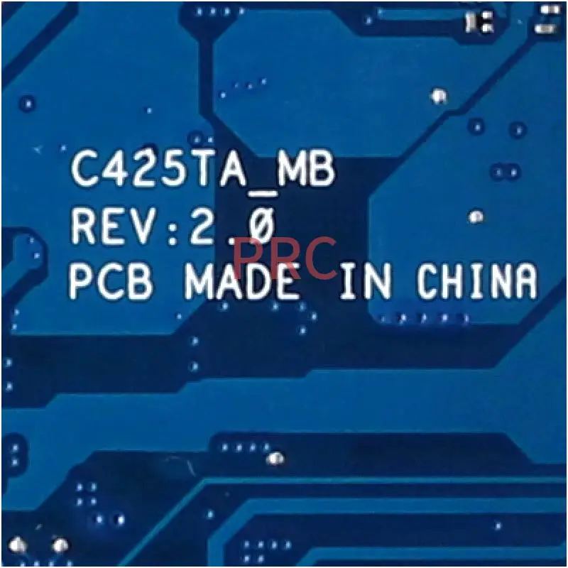 C425TA-MB For ASUS Flip C425TA Notebook Mainboard REV:2.0 60NX02G0-MB3231 SRD23 m3-8100Y 4G+32G EMMC Laptop Motherboard Tested