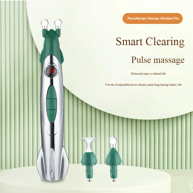 

Rechargeable Electric Therapy Pen, TENS Muscle Stimulator for Acupoint & Meridian Massage, Portable Device