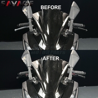 For Kawasaki Ninja 500 Z500 Folding Brake Clutch Lever Ninja Z 250 300 400 VERSYS-X EL450 Eliminator Adjusting Extending Handles