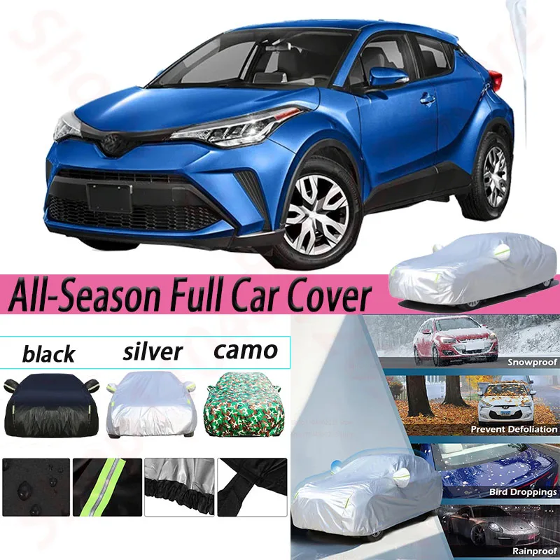 

Waterproof Car Covers SUV Outdoor Sun Shade Anti-UV Snow Rain Ice Protection Cover Dustproof For Toyota C-HR CHR