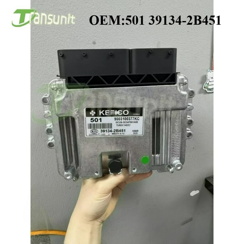 

501, новый 39134-2B451, ЭБУ двигателя автомобиля, компьютерная плата, электронный блок управления, подходит для Kia-MEG17.9.12
