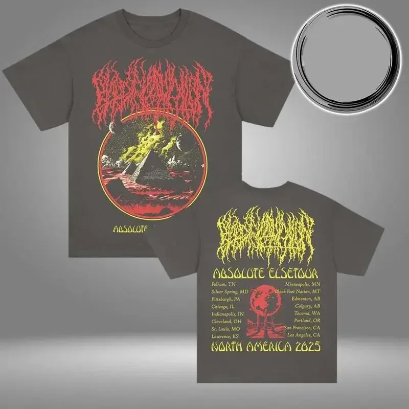 Blood Incantation Pyramid Summer 2025 Tour Two Sided T Shirt All Size S 4