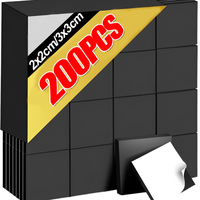 200/20PCS Self Adhesive Magnets Mini Square Round Magnetic Dots Sheets Magnet Tape DIY Crafts For Refrigerator Office Whiteboard