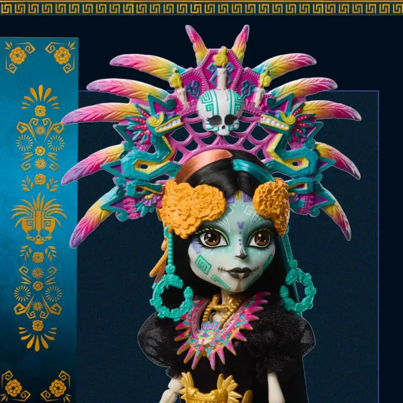 2025 nuevo Barbie Elf High School Monster High Day of the Dead Series Dolls 2025 nueva colección genuina regalos hechos a mano